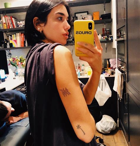 dua lipa tatuajes|12 Most Popular Dua Lipa Tattoo Designs